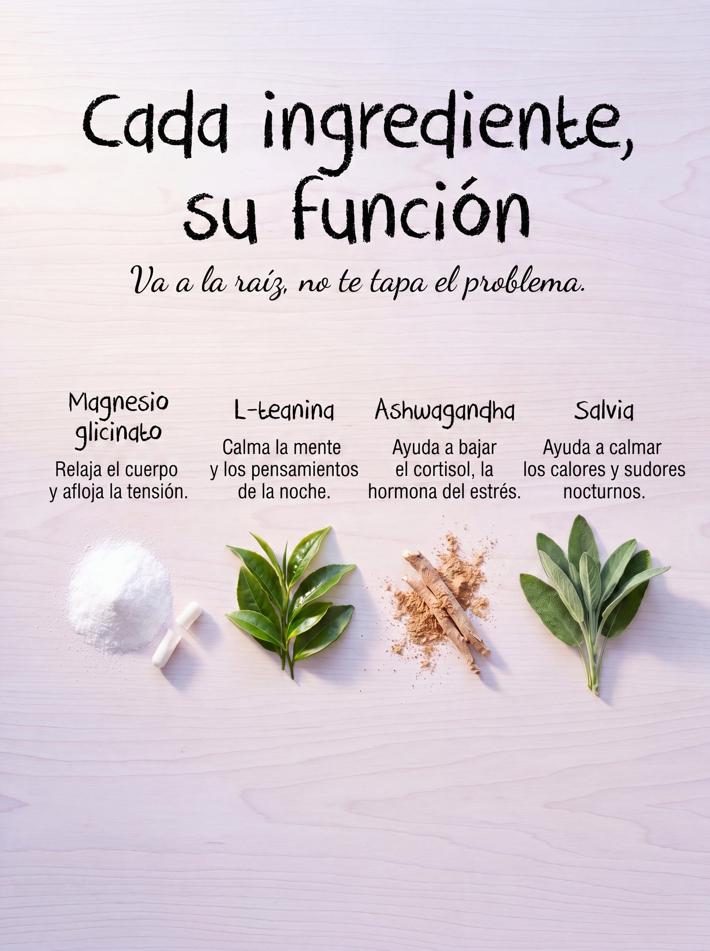 Cápsulas para el sueño en la menopausia.