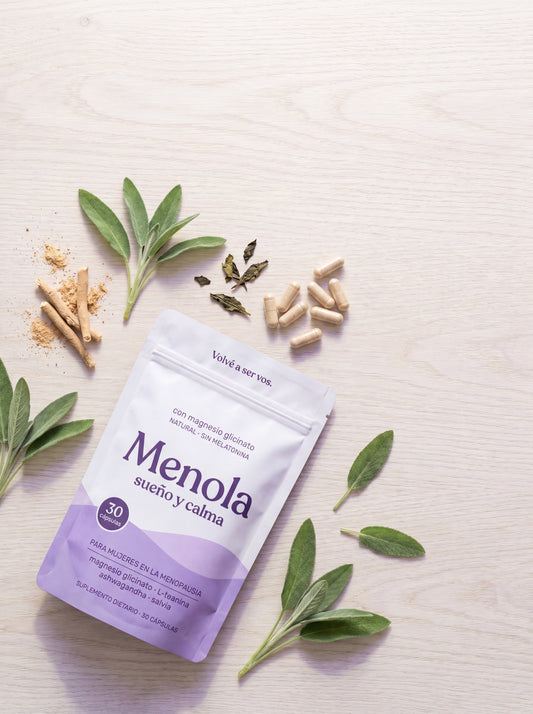 Cápsulas para el sueño en la menopausia.